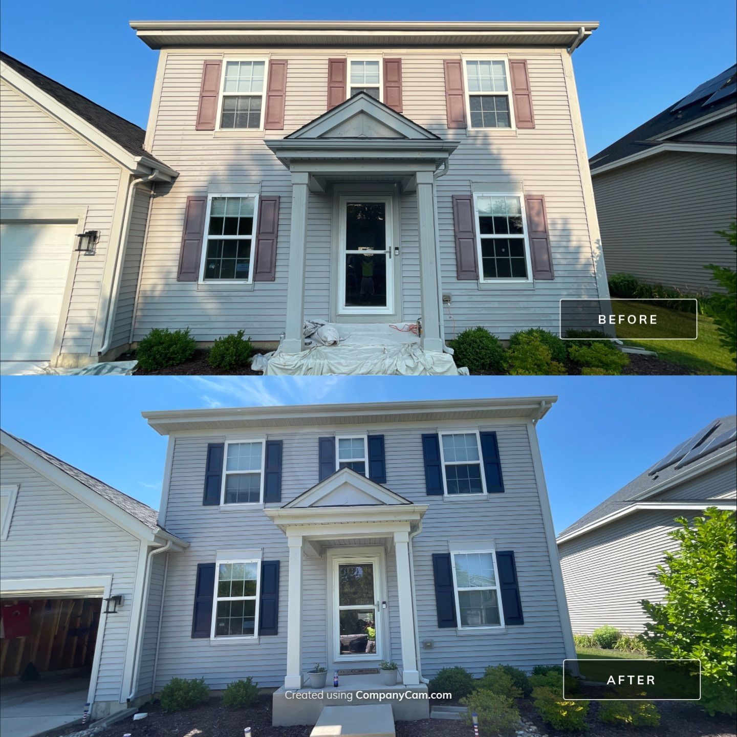 Exterior house Painting in Romeoville