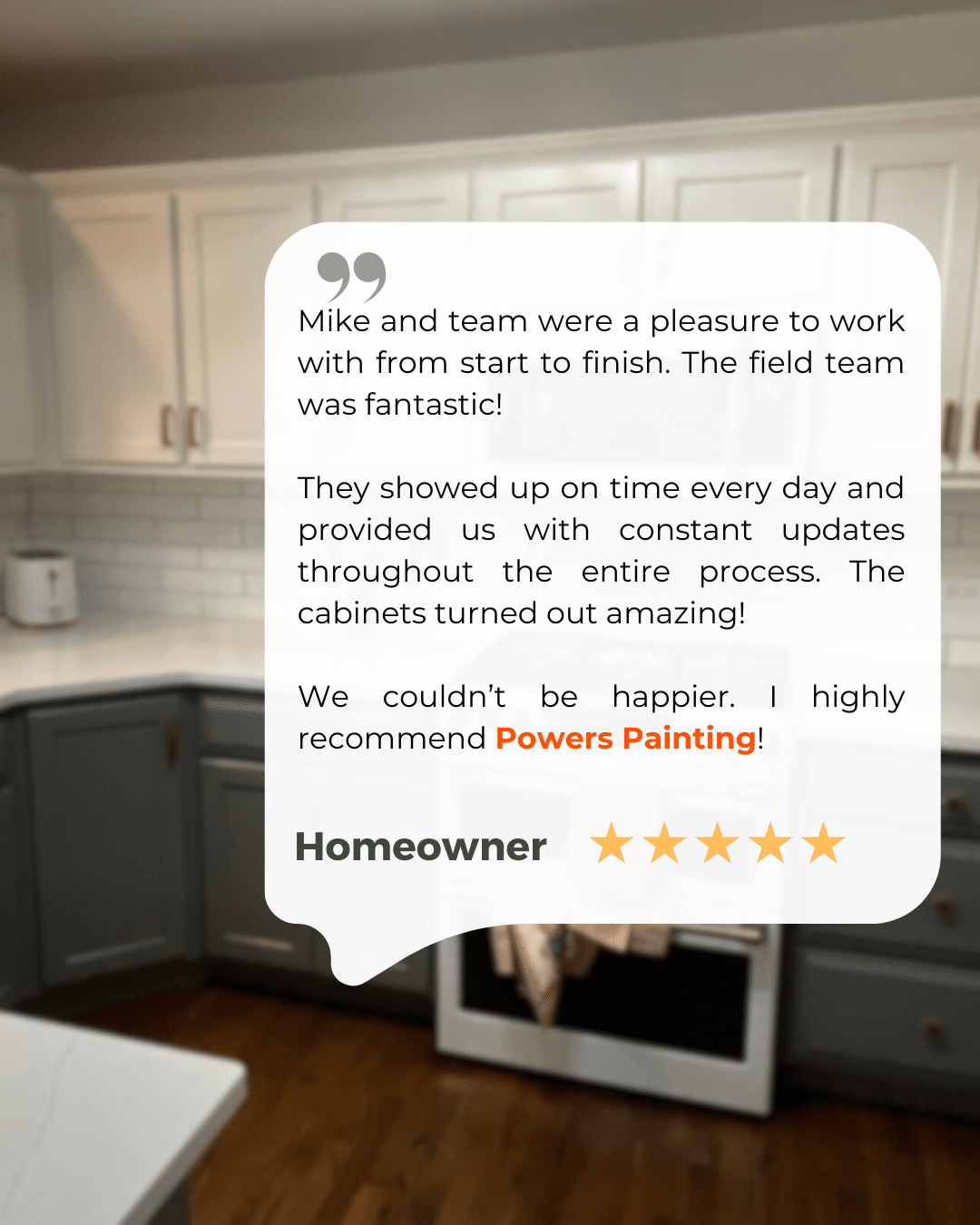 Five Star Review: Homeowner
