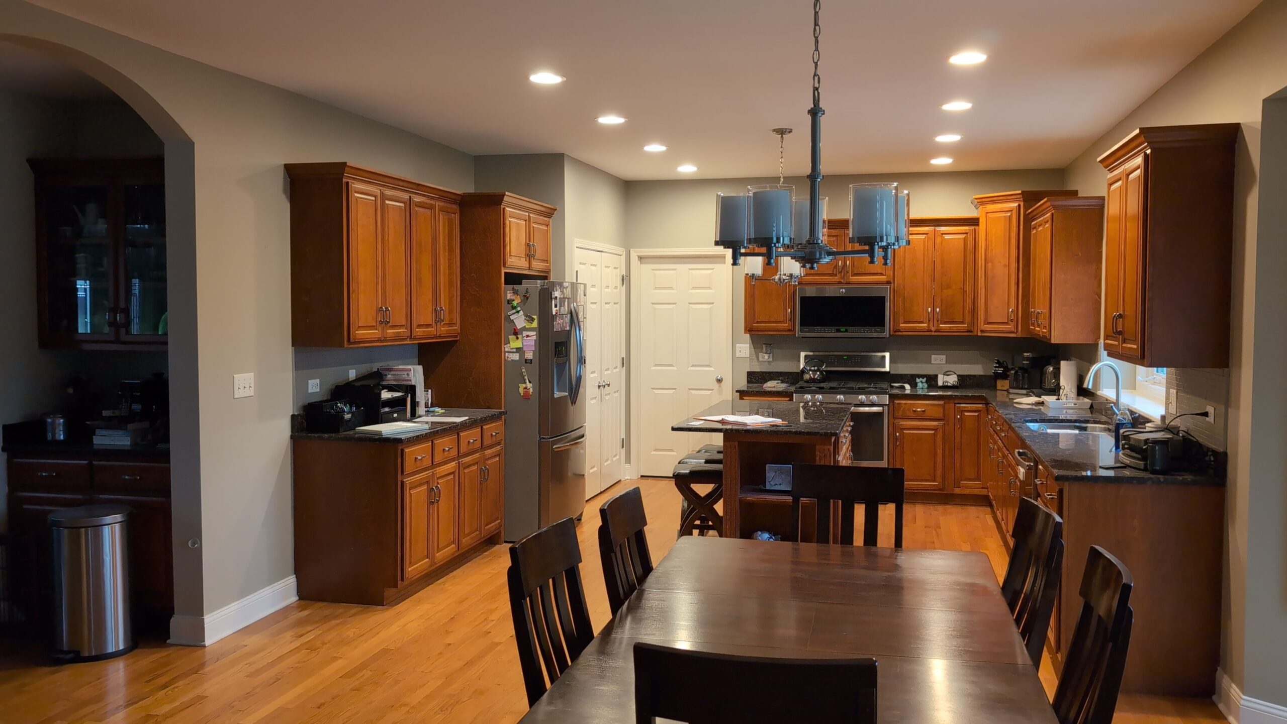 painted cabinets