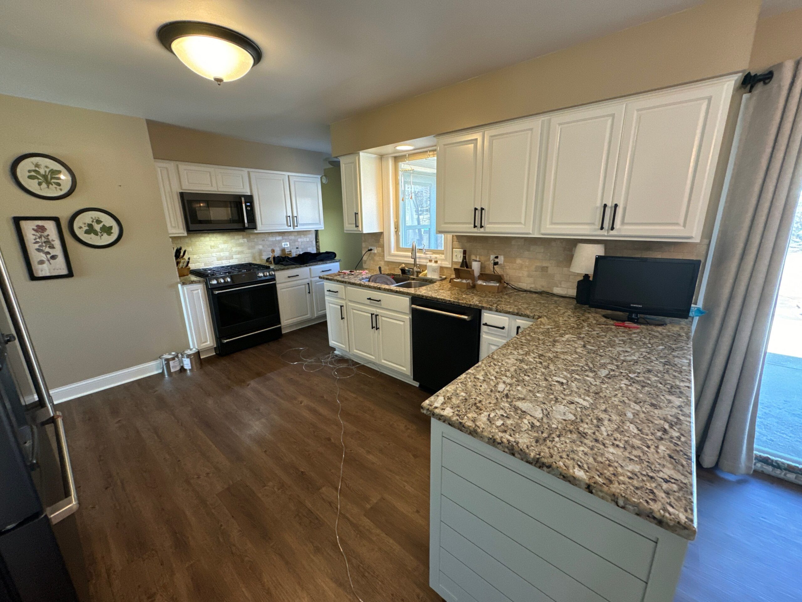 cabinet painting in lockport, il