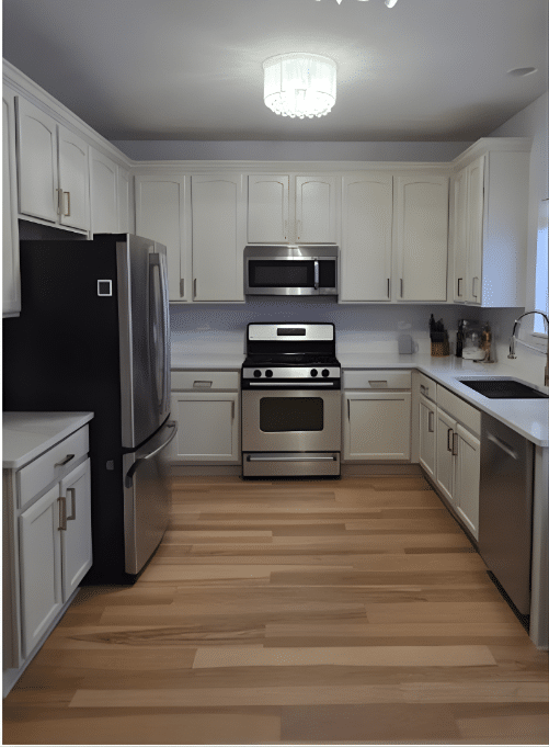 After Cabinet Painting in Joliet, IL